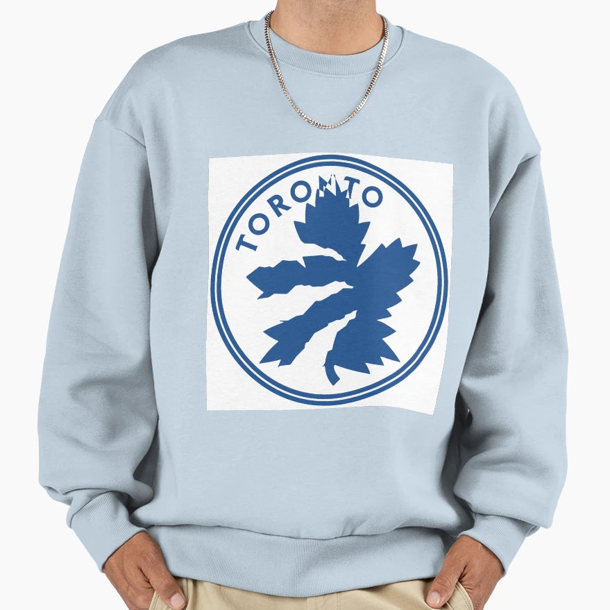 Toronto Sports Logo Sweatshirt - Casual Everyday Wear Men Women - T-Shirt, Sweatshirt, Hoodie
