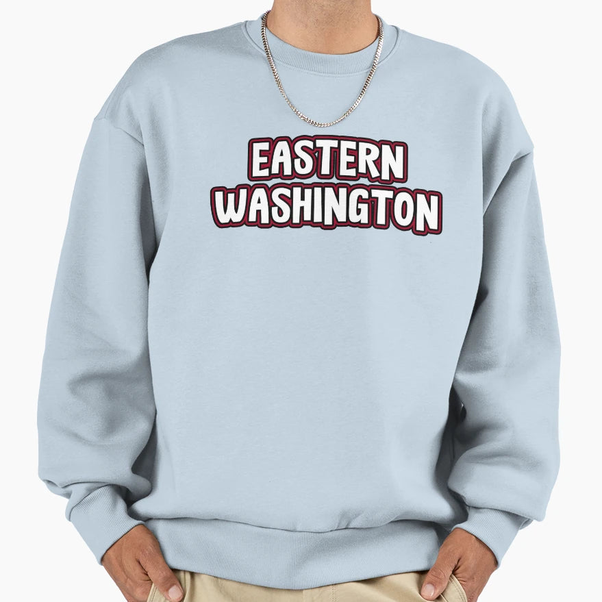 Eastern Washington University Sweatshirt - Fun Novelty Design Unisex - T-Shirt, Sweatshirt, Hoodie