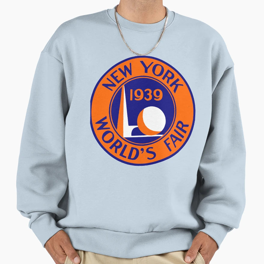 1939 New York Worlds Fair Sweatshirt - Novelty Apparel Unisex - T-Shirt, Sweatshirt, Hoodie
