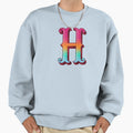 Letter H Sweatshirt - Trendy Graphic for Adults - T-Shirt, Sweatshirt, Hoodie