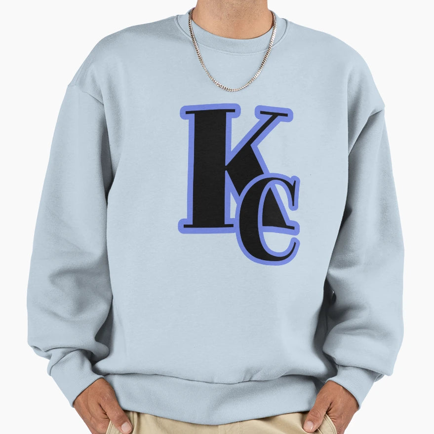Kc Logo Sweatshirt - Casual Everyday Wear Unisex - T-Shirt, Sweatshirt, Hoodie