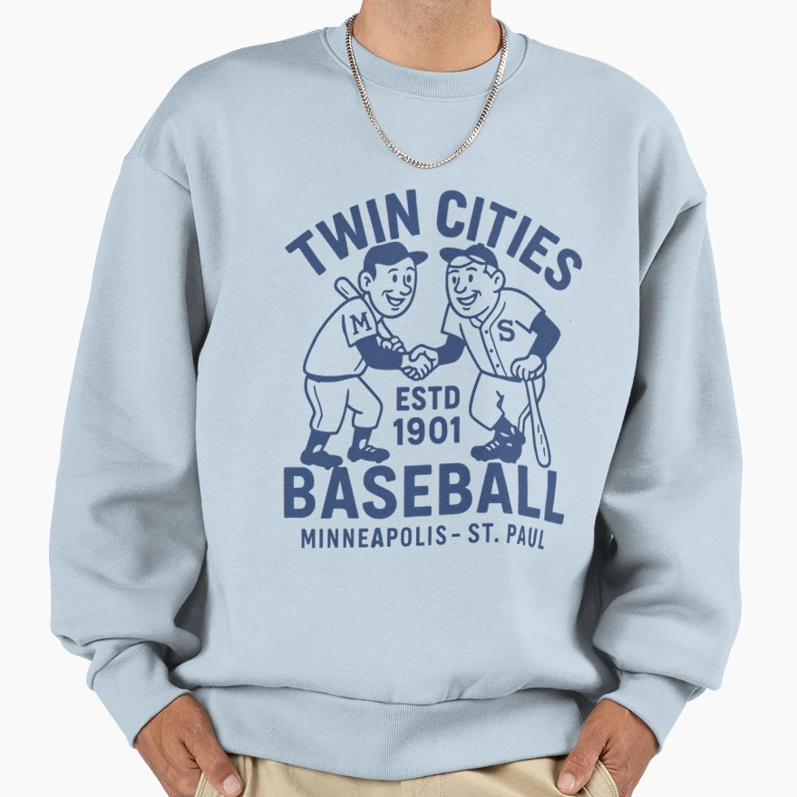 Minnesota Baseball Sweatshirt - Novelty Apparel for Adults - T-Shirt, Sweatshirt, Hoodie