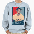 Roberto Clemente Sweatshirt - Aesthetic Graphic for Adults - T-Shirt, Sweatshirt, Hoodie