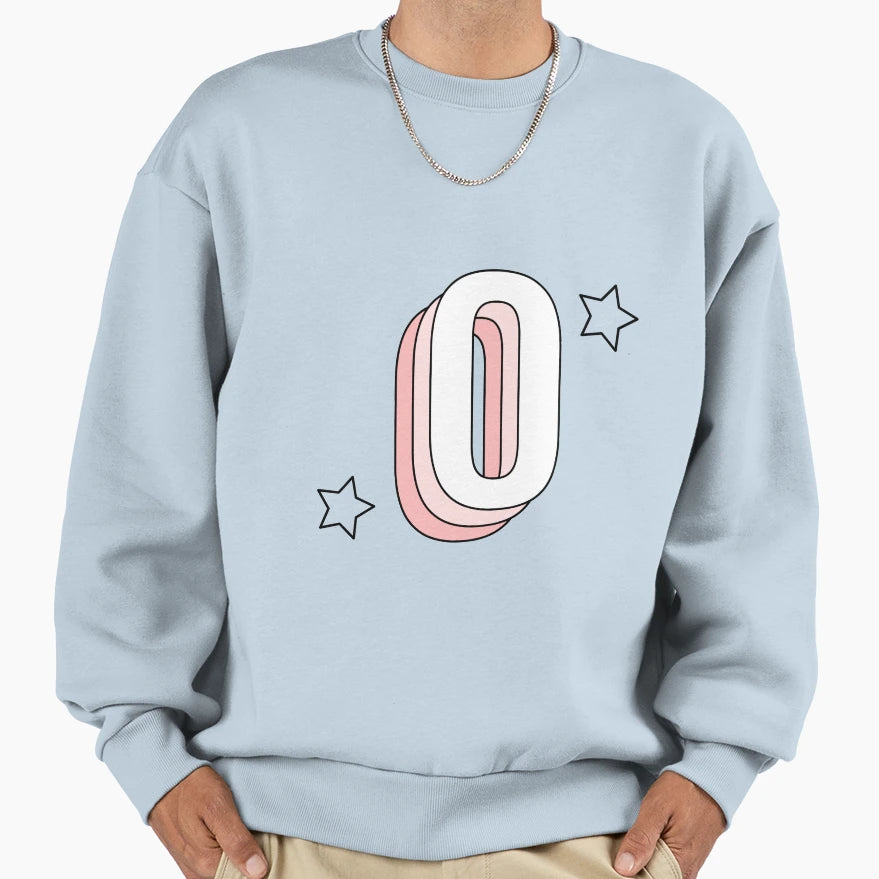 Aesthetic O Sweatshirt - Custom Art Print for Adults - T-Shirt, Sweatshirt, Hoodie