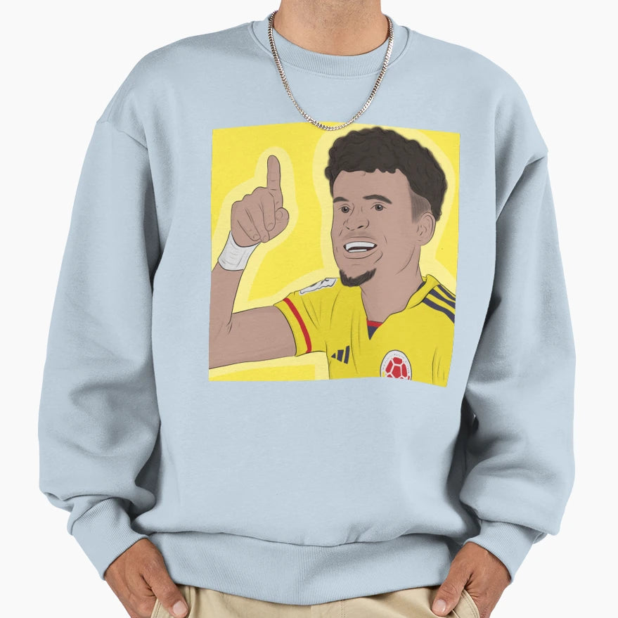 Luis D Az Colombia Sweatshirt - Trendy Graphic Unisex - T-Shirt, Sweatshirt, Hoodie
