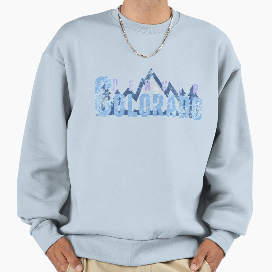 Colorado Denver Sweatshirt - Fun Novelty Design for Adults - T-Shirt, Sweatshirt, Hoodie