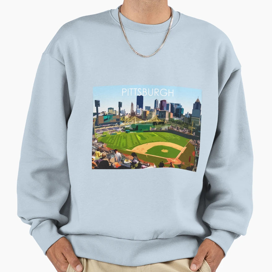 Pittsburgh Pensylvania Usa Sweatshirt - Trendy Graphic Men Women - T-Shirt, Sweatshirt, Hoodie