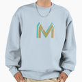 Elegant Letter M Monogram Sweatshirt - Aesthetic Graphic for Adults - T-Shirt, Sweatshirt, Hoodie