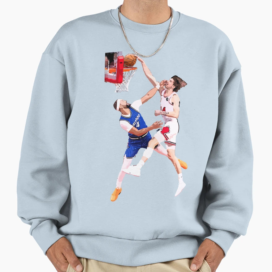 Matas Buzelis Dunk Sweatshirt - Aesthetic Graphic Unisex - T-Shirt, Sweatshirt, Hoodie