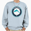 Palm Beach Florida Sweatshirt - Aesthetic Graphic Men Women - T-Shirt, Sweatshirt, Hoodie