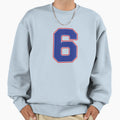 Jersey Number 6 Player Number Six T-Shirt - Casual Everyday Wear Unisex - T-Shirt, Sweatshirt, Hoodie