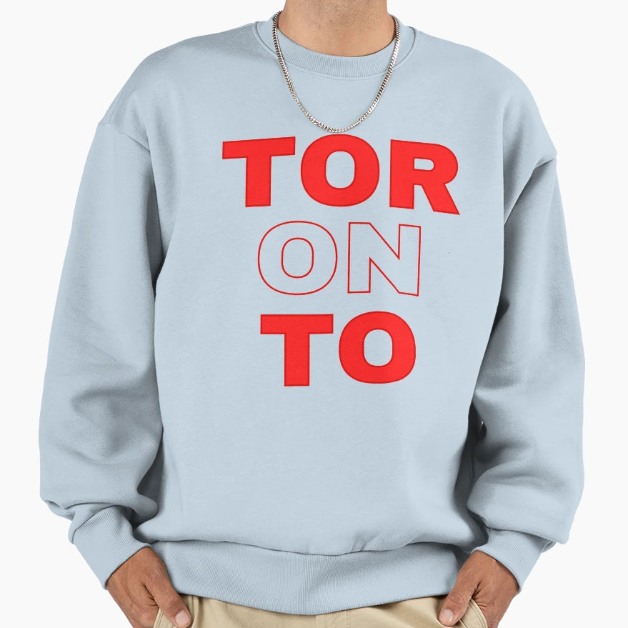 Toronto Sweatshirt - Trendy Graphic for Adults - T-Shirt, Sweatshirt, Hoodie