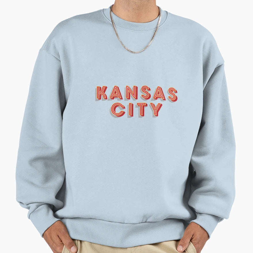 Kansas City Sweatshirt - Novelty Apparel for Adults - T-Shirt, Sweatshirt, Hoodie