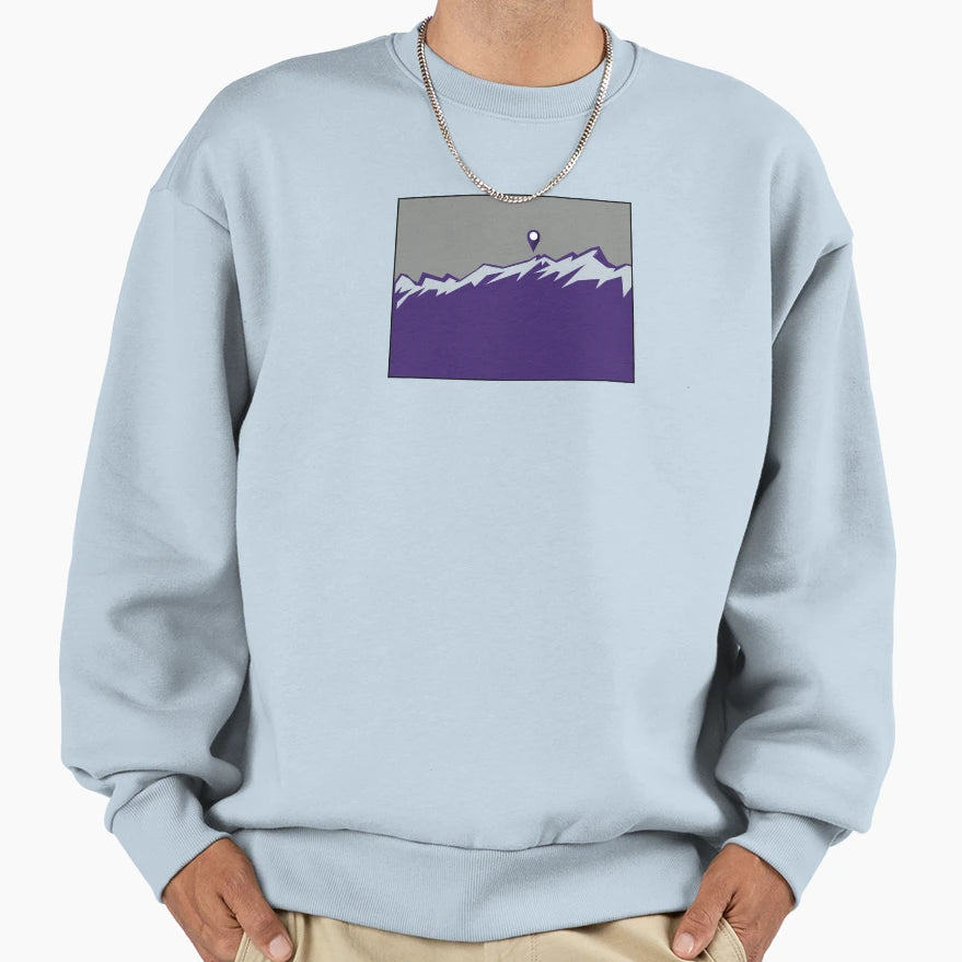 Colorado Baseball Sweatshirt - Unique Graphic Men Women - T-Shirt, Sweatshirt, Hoodie
