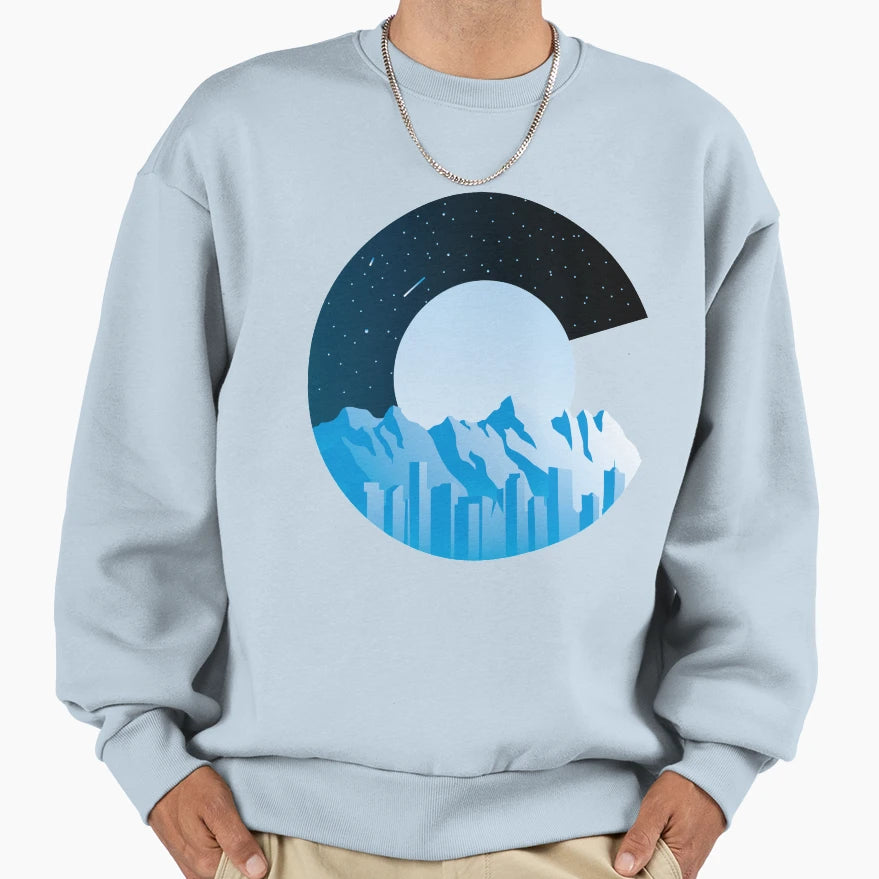 Colorado C Night Sweatshirt - Novelty Apparel for Adults - T-Shirt, Sweatshirt, Hoodie