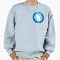 Milwaukee Wisconsin Blue Sweatshirt - Custom Art Print for Adults - T-Shirt, Sweatshirt, Hoodie