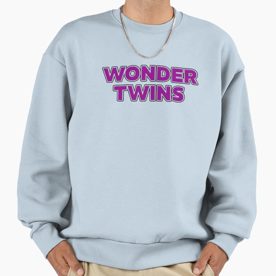 Wonder Twins Sweatshirt - Casual Everyday Wear Men Women - T-Shirt, Sweatshirt, Hoodie