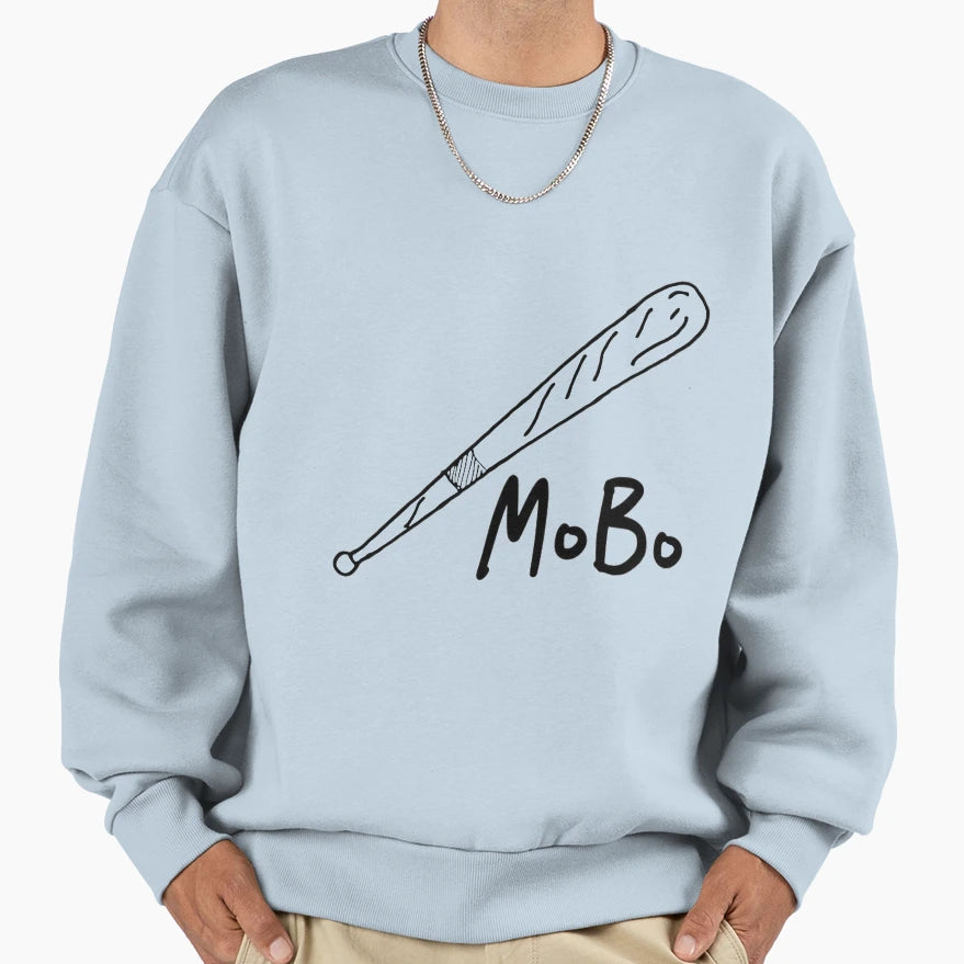 Modern Baseball Bat Sweatshirt - Trendy Graphic for Adults - T-Shirt, Sweatshirt, Hoodie