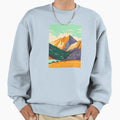 Maroon Bells Sweatshirt - Aesthetic Graphic for Adults - T-Shirt, Sweatshirt, Hoodie