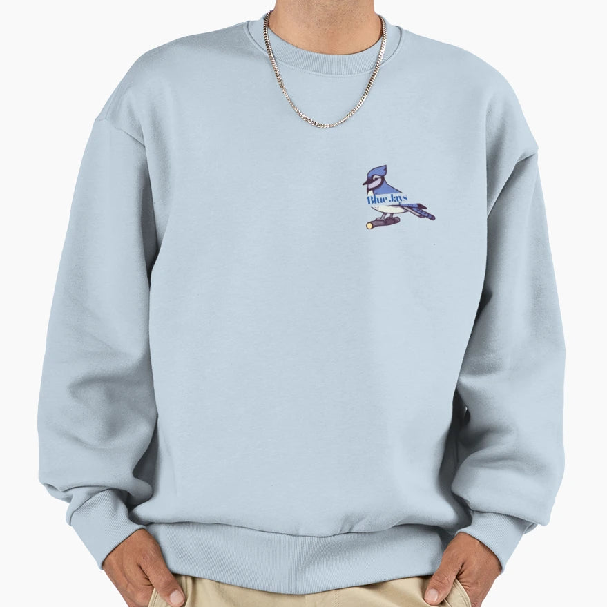 Blue Jays Sweatshirt - Minimalist Print for Adults - T-Shirt, Sweatshirt, Hoodie