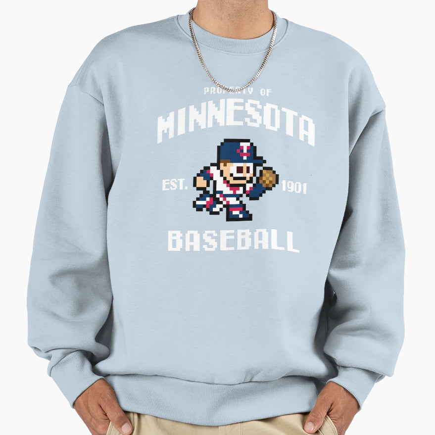 Property Minnesota Twins Sweatshirt - Casual Everyday Wear for Adults - T-Shirt, Sweatshirt, Hoodie