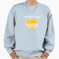 Milwaukee Baseball Simple Minimal Home Sweatshirt - Novelty Apparel Unisex - T-Shirt, Sweatshirt, Hoodie