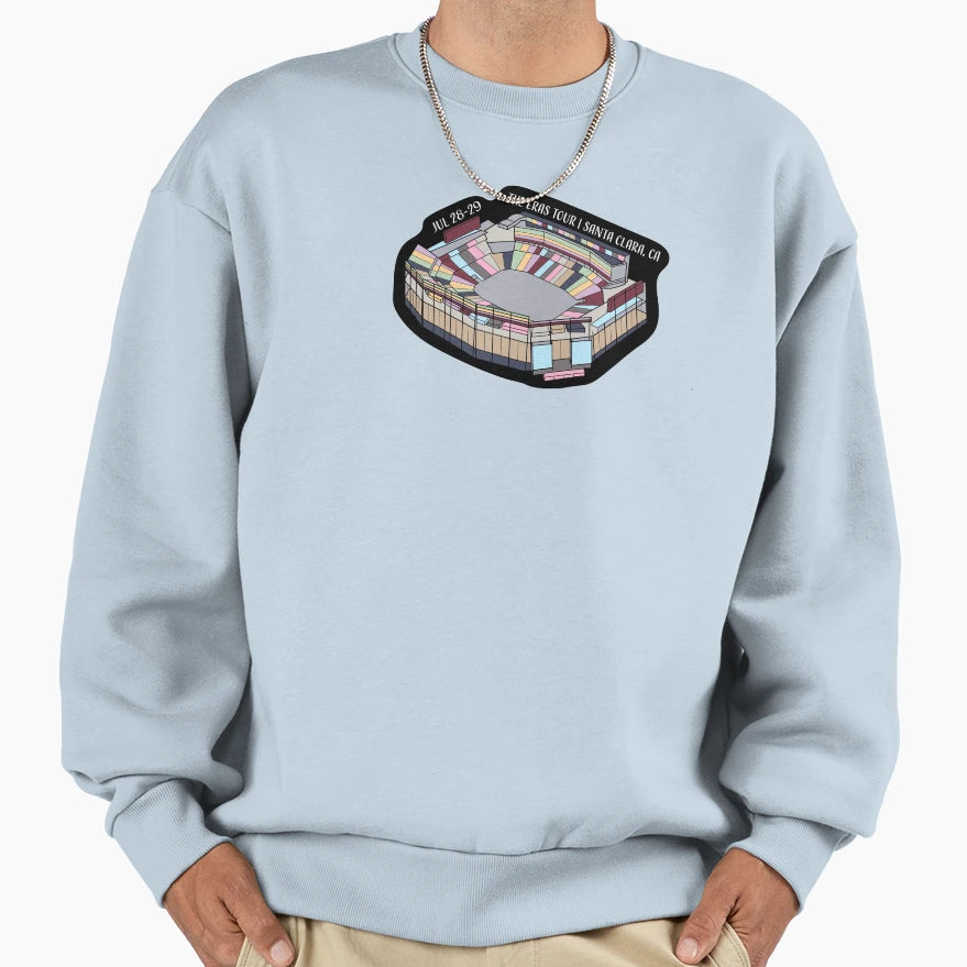 Santaclaratstheerastour Sweatshirt - Streetwear Style for Adults - T-Shirt, Sweatshirt, Hoodie