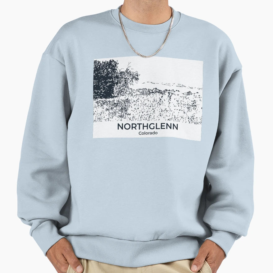 Northglenn Colorado Sweatshirt - Graphic Print for Adults - T-Shirt, Sweatshirt, Hoodie