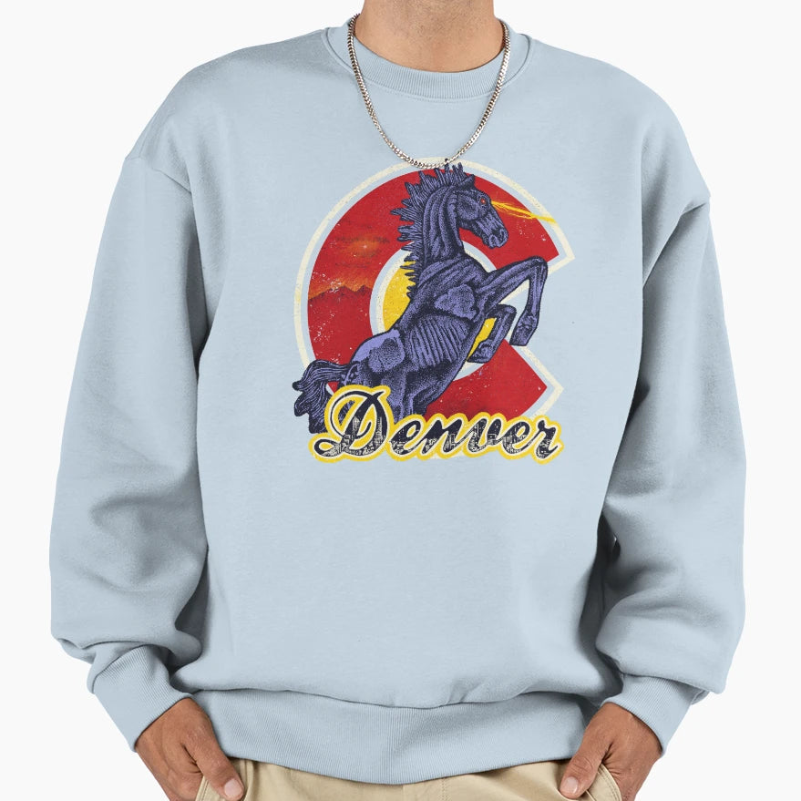 Colorado Flag Sweatshirt - Graphic Print for Adults - T-Shirt, Sweatshirt, Hoodie