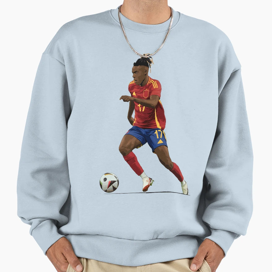 Nico Williams Sweatshirt - Minimalist Print Unisex - T-Shirt, Sweatshirt, Hoodie