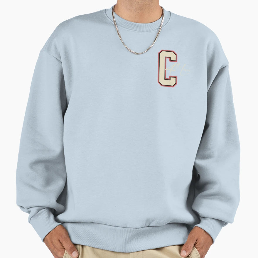 C 4Th Line Hockey Sweatshirt - Minimalist Print for Adults - T-Shirt, Sweatshirt, Hoodie
