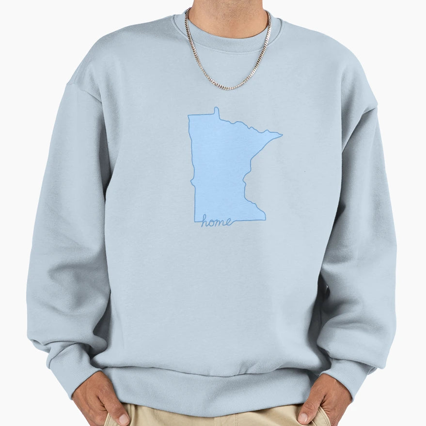 Mn Outline Sweatshirt - Custom Art Print Men Women - T-Shirt, Sweatshirt, Hoodie