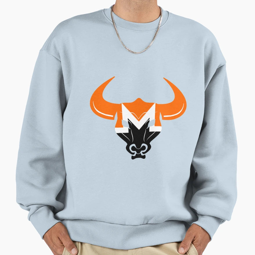Bull Monero Sweatshirt - Unique Graphic Men Women - T-Shirt, Sweatshirt, Hoodie