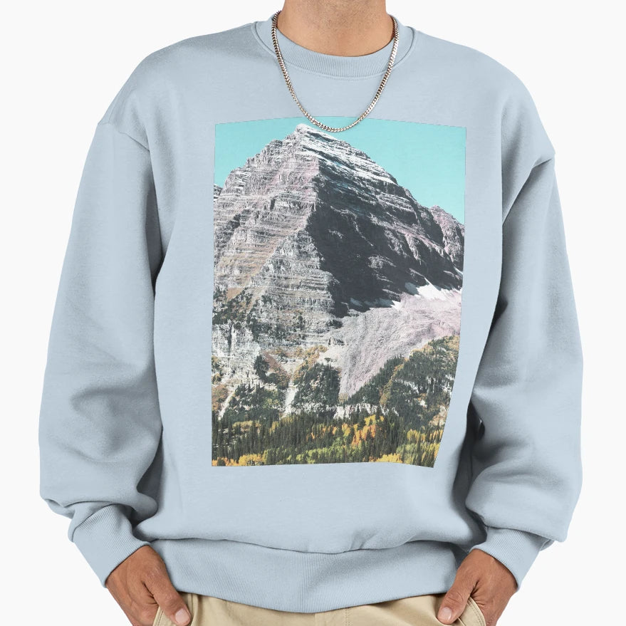 Mountains Sweatshirt - Unique Graphic Unisex - T-Shirt, Sweatshirt, Hoodie