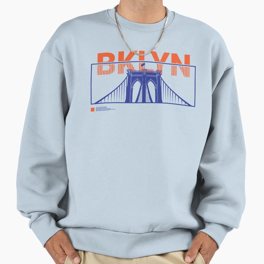 Brooklyn Bridge 1883 Sweatshirt - Unique Graphic Men Women - T-Shirt, Sweatshirt, Hoodie