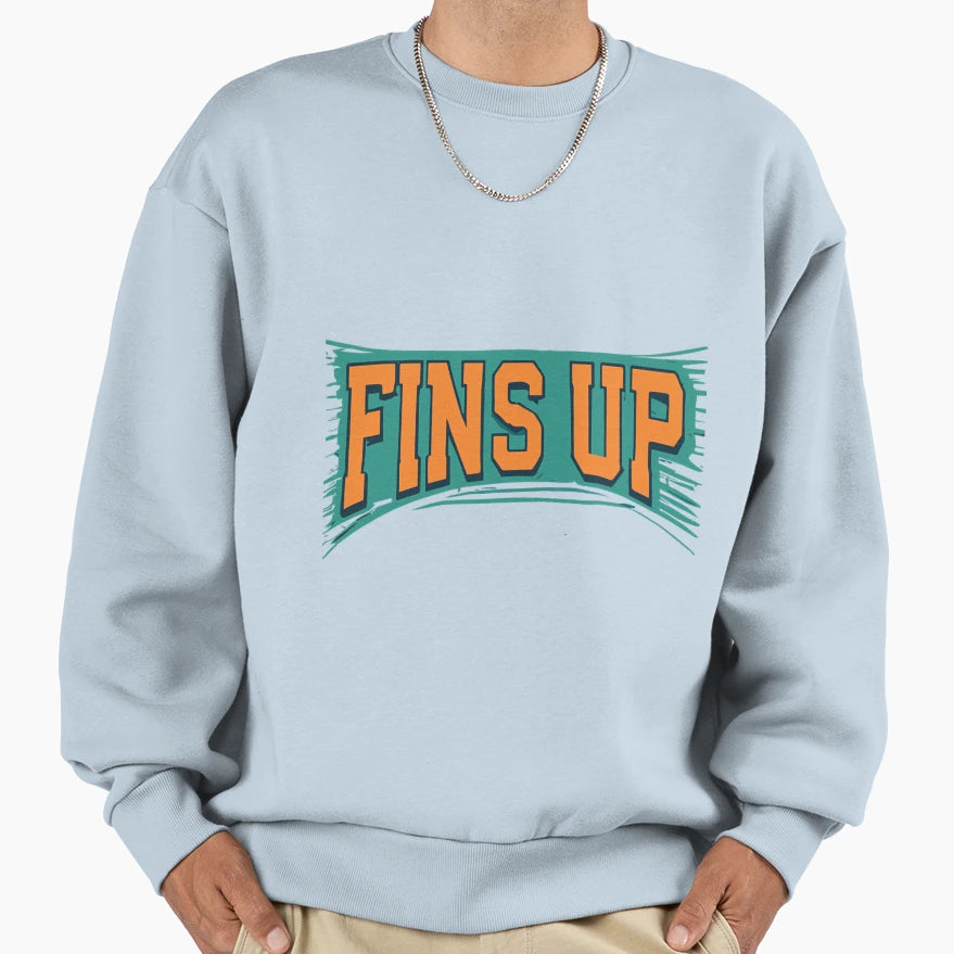 Art Miami Dolphins Sweatshirt - Minimalist Print Men Women - T-Shirt, Sweatshirt, Hoodie