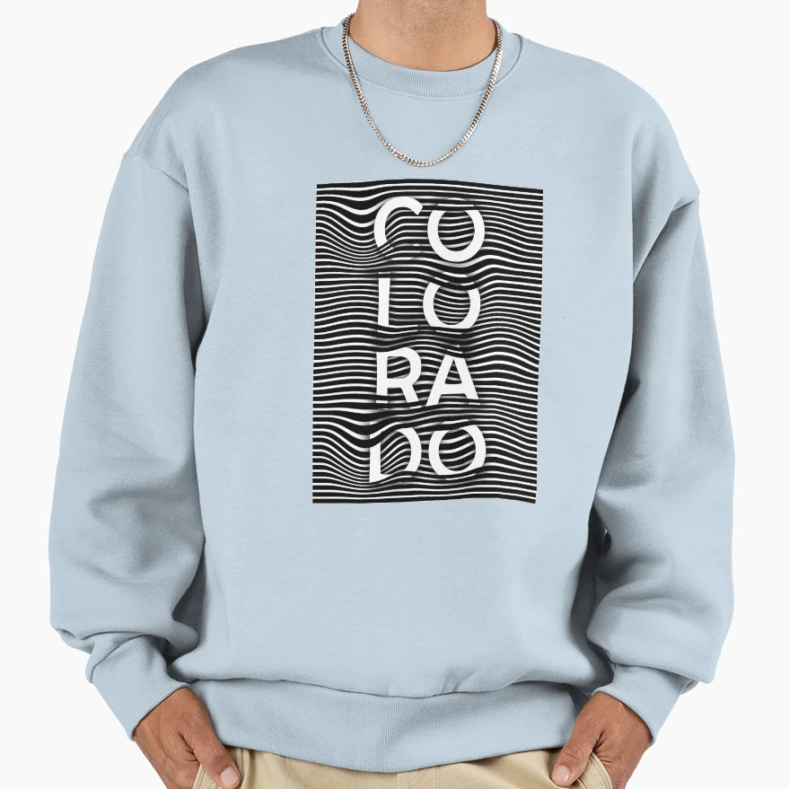 Colorado Sweatshirt - Custom Art Print Men Women - T-Shirt, Sweatshirt, Hoodie