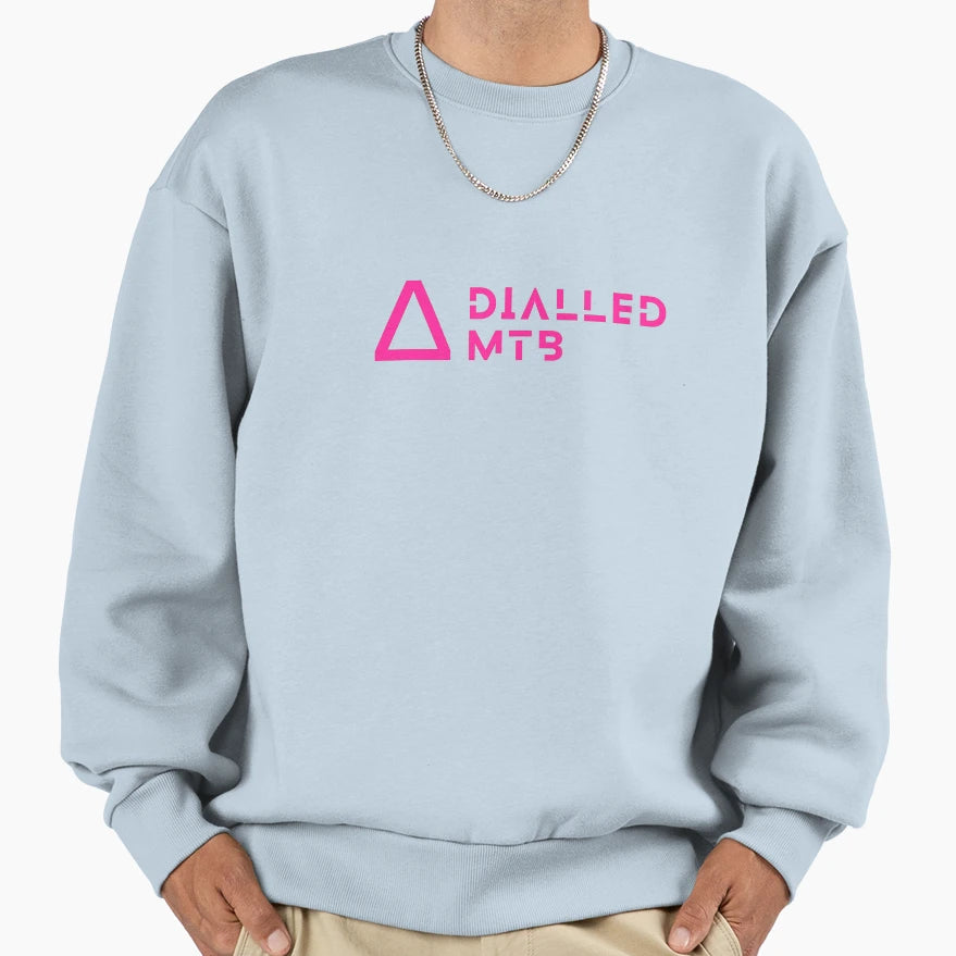 Dialled Mtb Sweatshirt - Minimalist Print for Adults - T-Shirt, Sweatshirt, Hoodie