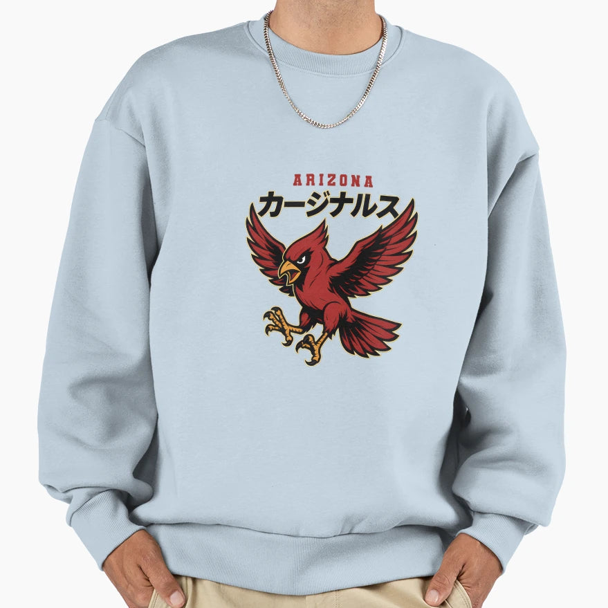 Arizona Cardinals Japan Series Sweatshirt - Novelty Apparel Men Women - T-Shirt, Sweatshirt, Hoodie