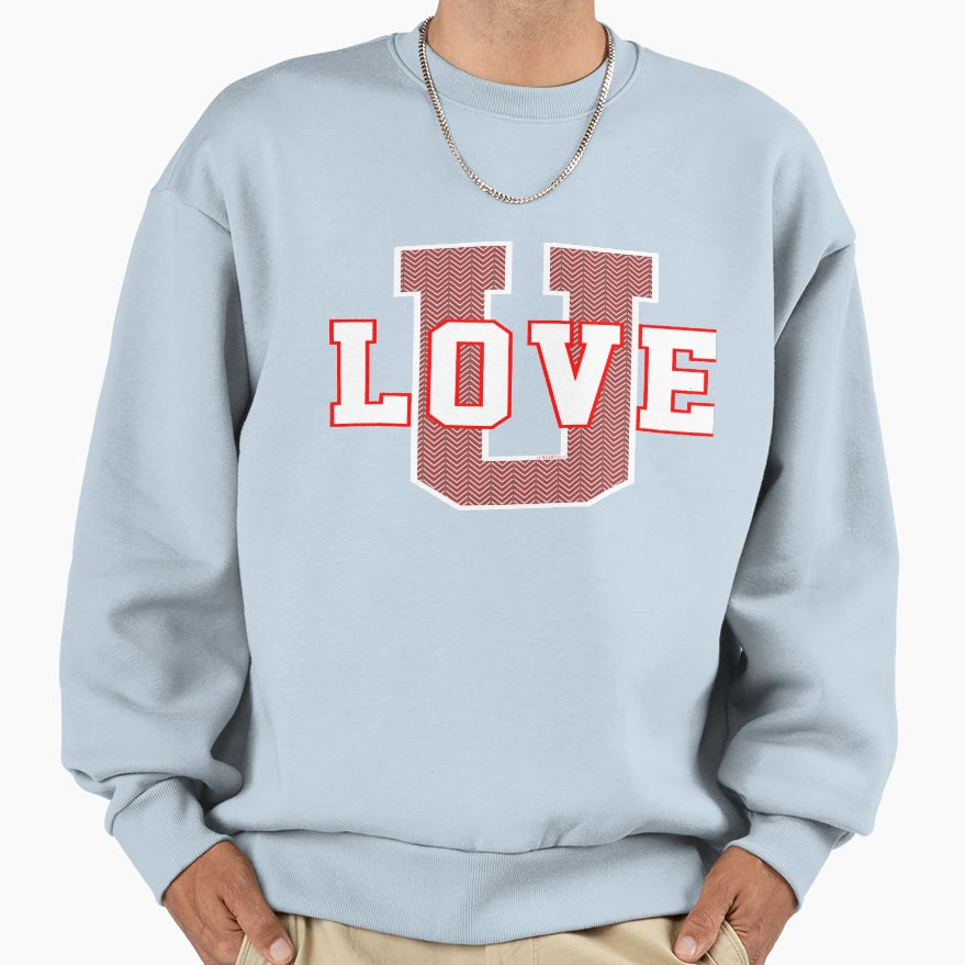 Love University Sweatshirt - Minimalist Print Unisex - T-Shirt, Sweatshirt, Hoodie