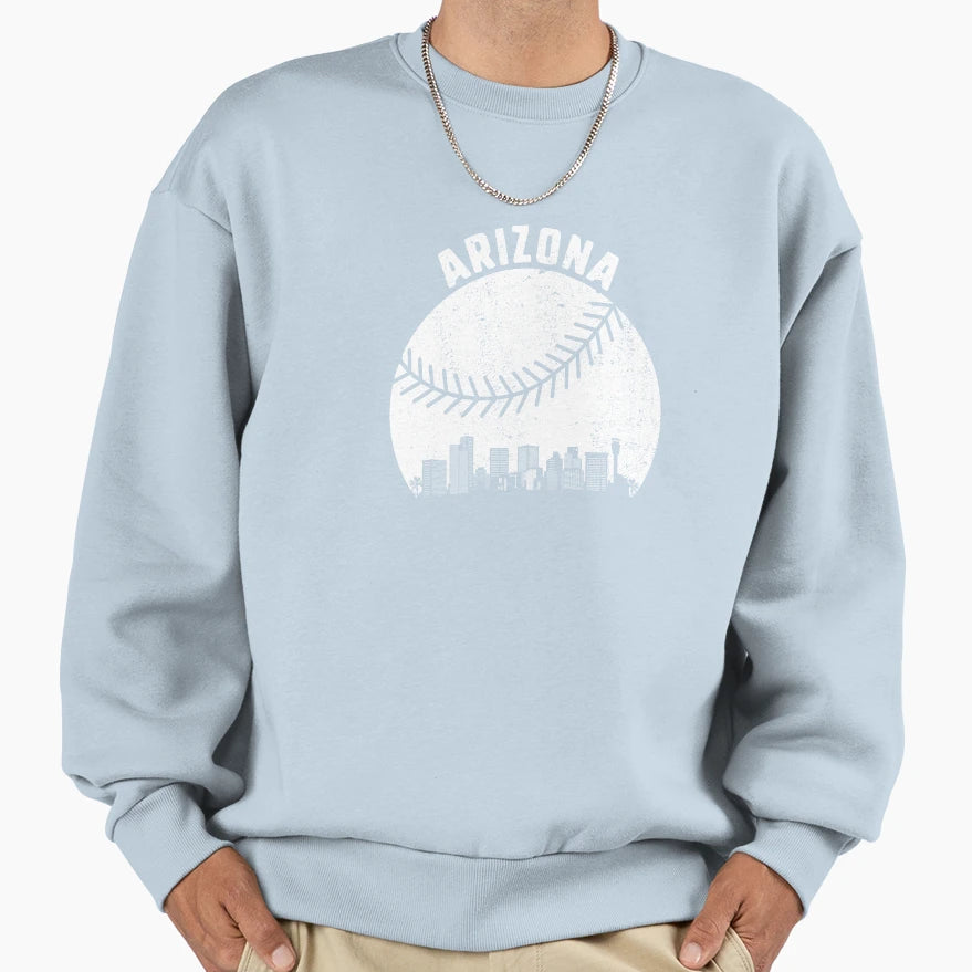 Phoenix Skyline Baseball Phoenix Sweatshirt - Unique Graphic Men Women - T-Shirt, Sweatshirt, Hoodie