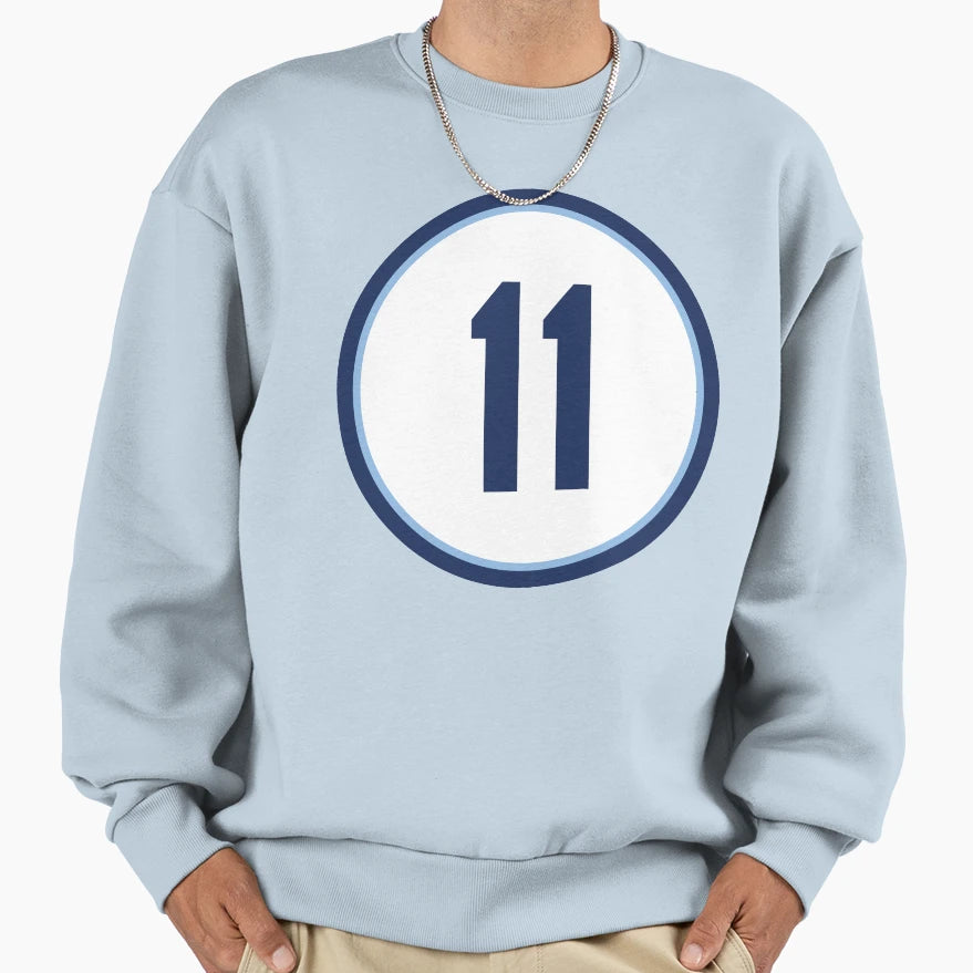 Hunter Renfroe 11 Jersey Number Sweatshirt - Minimalist Print Unisex - T-Shirt, Sweatshirt, Hoodie