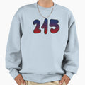 215 Area Code Upenn Sweatshirt - Streetwear Style Unisex - T-Shirt, Sweatshirt, Hoodie