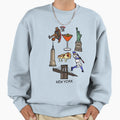 Weekend New York Sweatshirt - Minimalist Print for Adults - T-Shirt, Sweatshirt, Hoodie