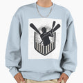 Baseball Logo Dynamic Illustrations Sweatshirt - Minimalist Print Unisex - T-Shirt, Sweatshirt, Hoodie
