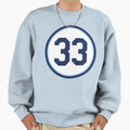 James Shields 33 Jersey Number Sweatshirt - Unique Graphic Unisex - T-Shirt, Sweatshirt, Hoodie