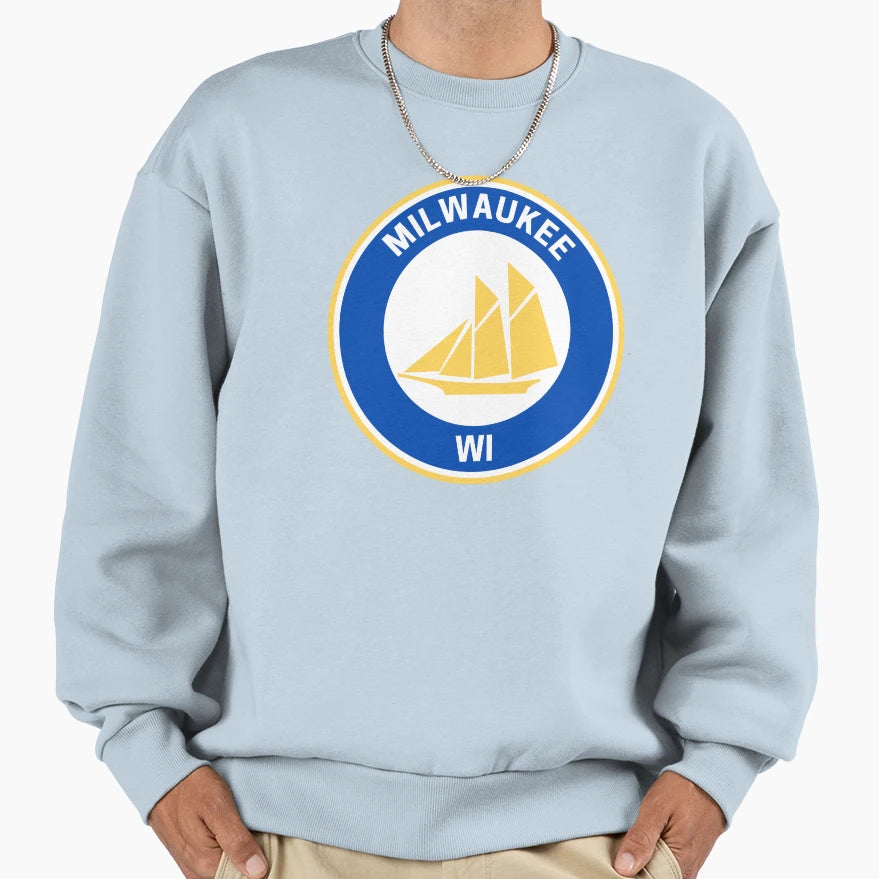 Milwaukee Wisconsin Sweatshirt - Unique Graphic Unisex - T-Shirt, Sweatshirt, Hoodie