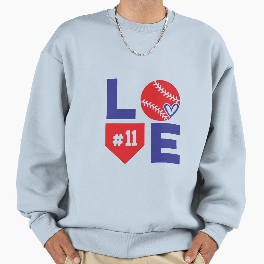 Baseball Baseball Lovers Baseball Sweatshirt - Novelty Apparel for Adults - T-Shirt, Sweatshirt, Hoodie
