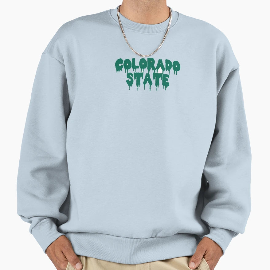 Colorado State Sweatshirt - Custom Art Print for Adults - T-Shirt, Sweatshirt, Hoodie