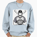 Catcher Ready Focus Precision Sweatshirt - Minimalist Print Men Women - T-Shirt, Sweatshirt, Hoodie